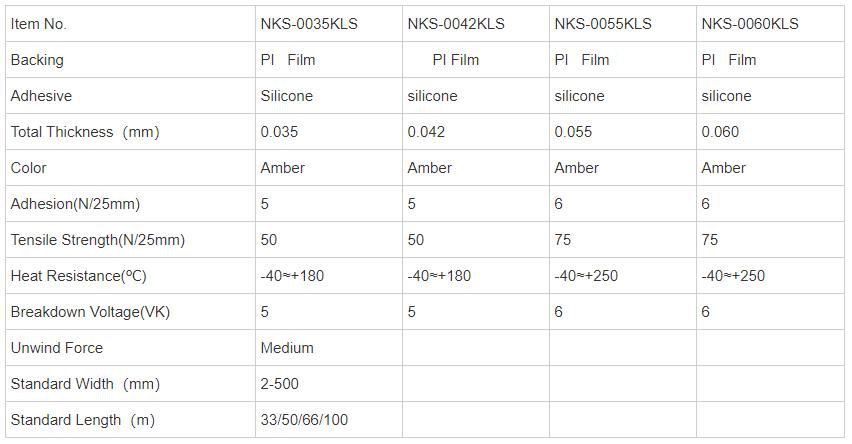 High-Temperature Polyimide Resistant Silicone Adhesive Tape for Masking Soldering