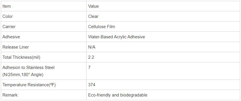 Biodegradable Packing Tape