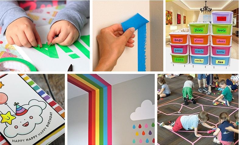 Multi-Colored Painters Tape