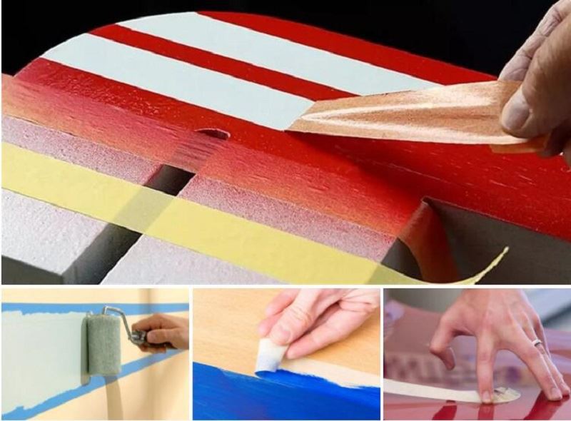 Automotive masking tape