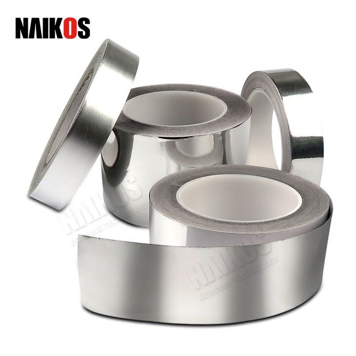 Adhesive aluminum foil heat resistant tape