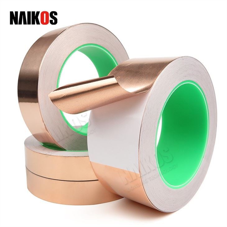 Copper Foil Electrical Conductive Adhesive Tape Roll For Shielding