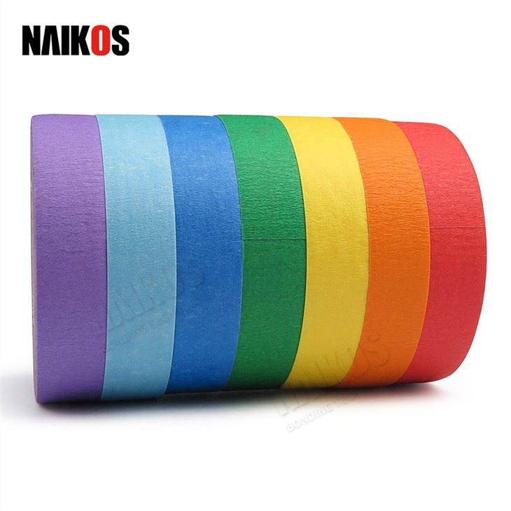 Custom Colorful Masking Tape For Arts,Crafts, Kids, Labeling,Painting