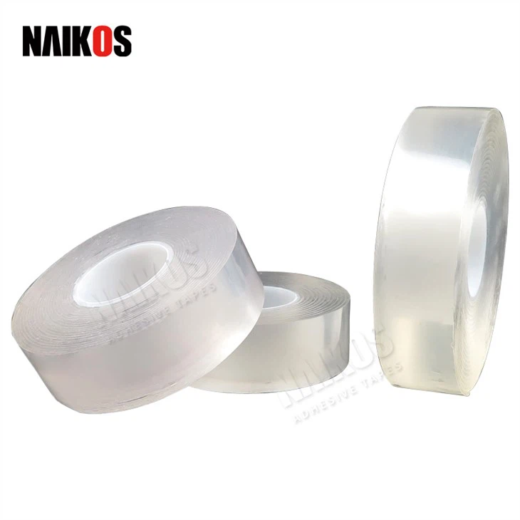 Strong Clear Waterproof Double Sided Velcro Tape Nanotape
