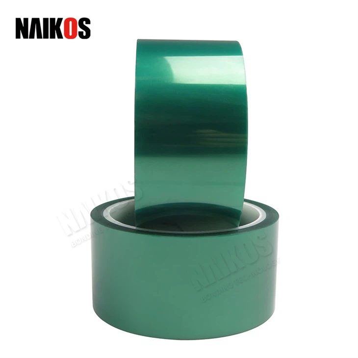 Green Polyester High Temperature Masking Tape